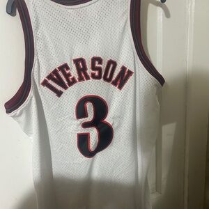 Mitchell and Ness Allen Iverson 76ers authentic jersey